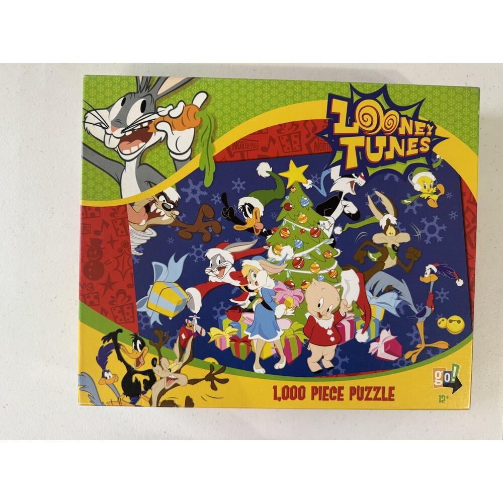 Looney Tunes Christmas Tree 1000 Is Piece Puzzle